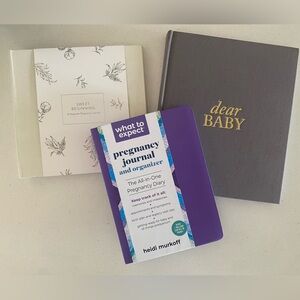 3 pack - pregnancy journals